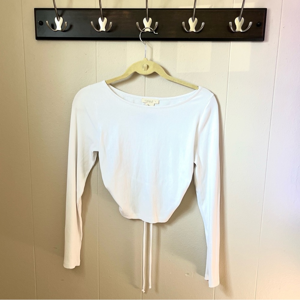 NWT Boutique Backless Tie Top
